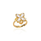 Anti Stress Anxiety Fidget Rings for Women Stainless Steel Sunflower Sun Star Spinner Ring Christmas Jewelry Gifts Dropshipping