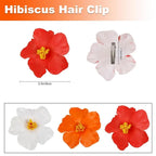 Headwear Hawaiian Flower Hair Clips Side Bangs Clip Romantic BB Hair Clips Hair Accessories Suitable Vacation Beach Parties