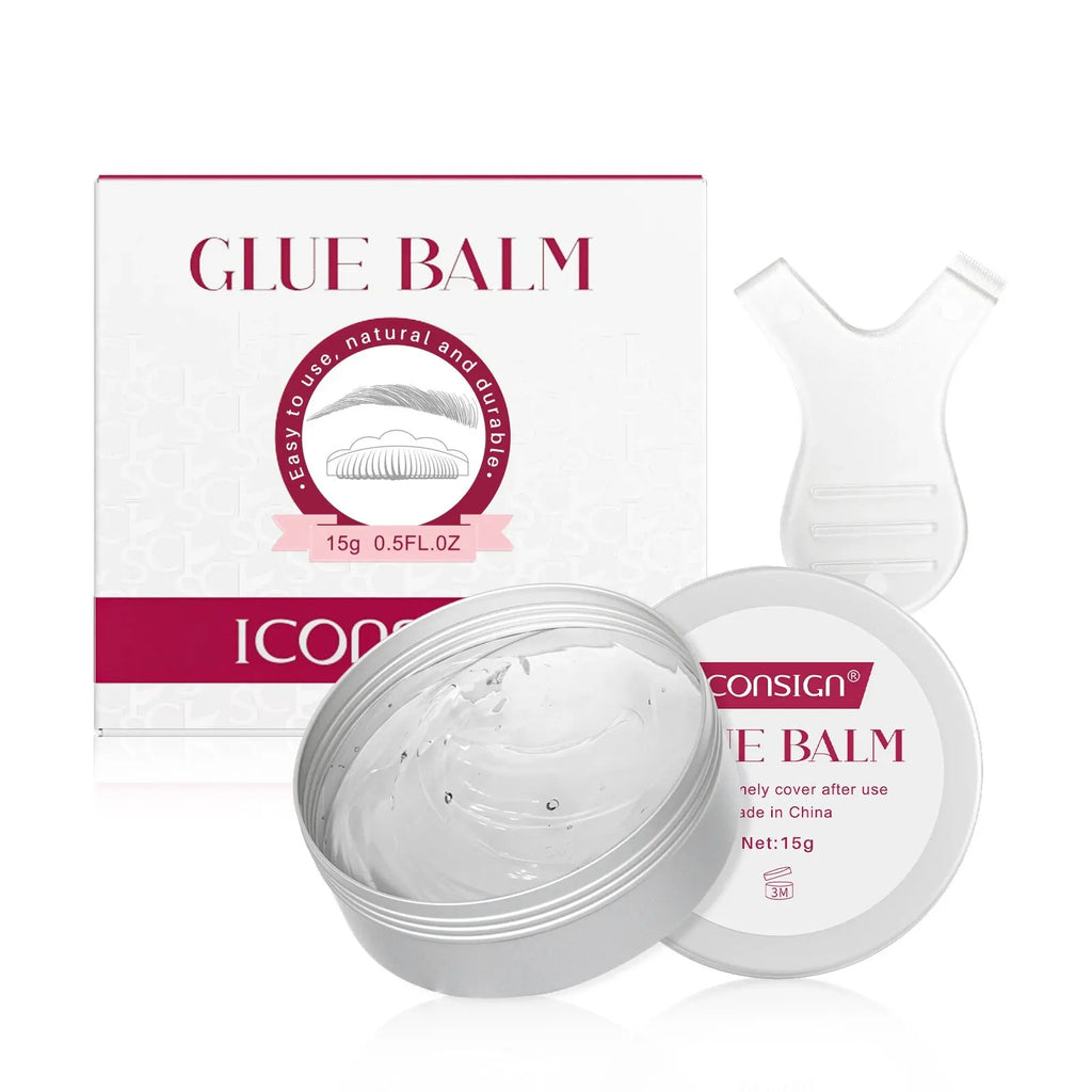 ICONSIGN Lash Lift Glue Balm 15g Eyelash Lifting Adhesive Gel Strong Viscosity Quick Drying Lash Lift Glue Brow Lamination