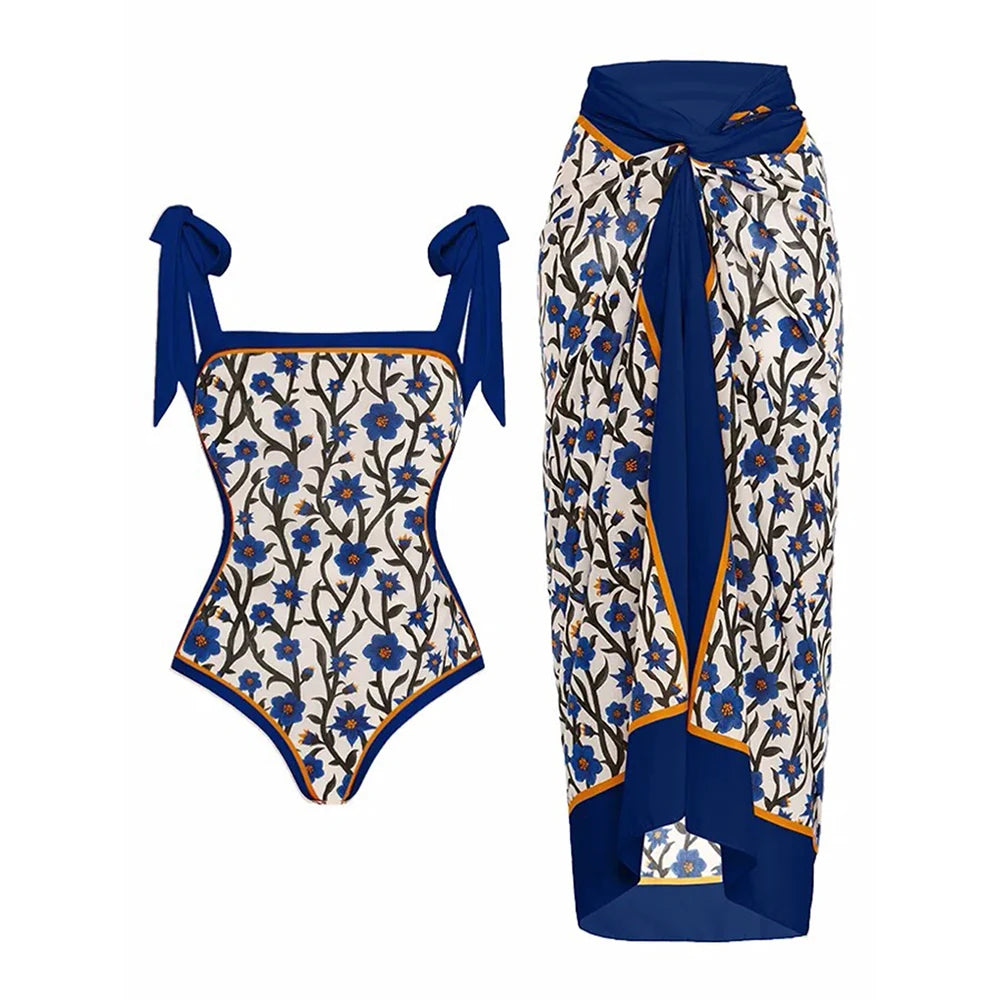 2026 New Arrival Push Up Women Bikini Set Floral Printed Ruffle Bikinis Strappy Bandage Swimwear Brazilian Biquini Bathing Suit