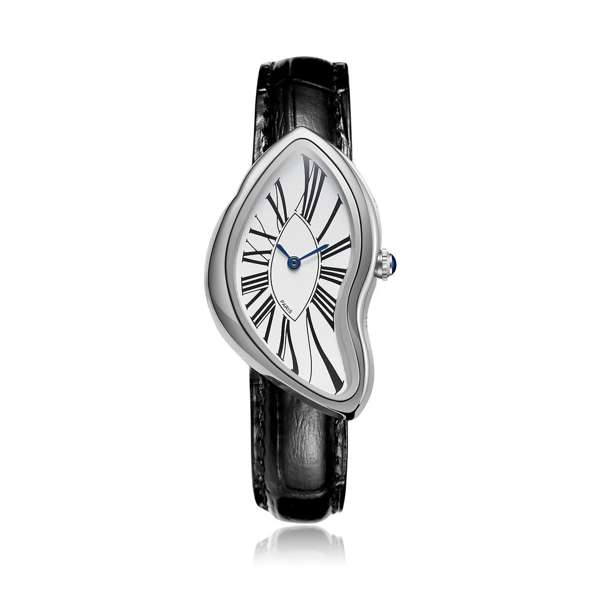 New Alien Crash Melt Twist Y2K Watches for Men and Women Fashion Leather Strap Waterproof Quartz Wristwatches Gift Drop Shipping