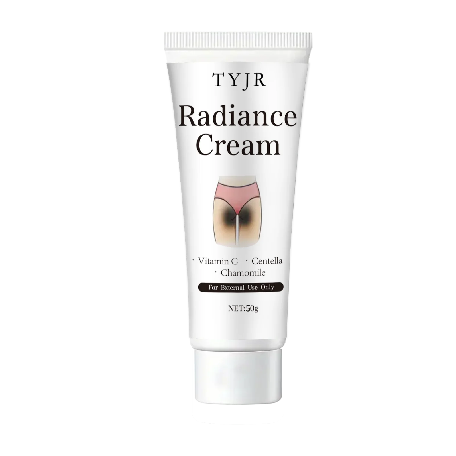 Snow White Cream Contains Niacinamide and Centella Asiatica, Whitening Lotion for Body and Private Parts, Underarm Rejuvenation