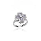 Anti Stress Anxiety Fidget Rings for Women Stainless Steel Sunflower Sun Star Spinner Ring Christmas Jewelry Gifts Dropshipping