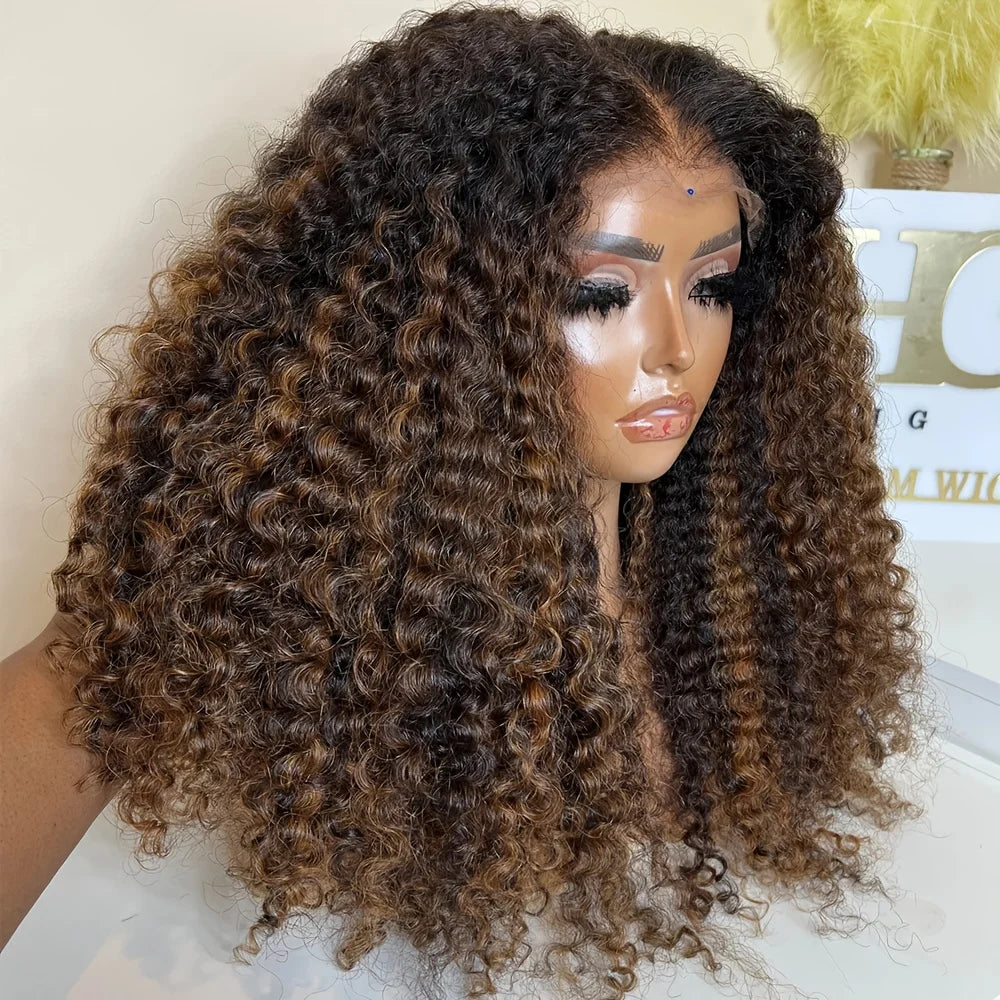 Glueless 30inch 180density Soft Kinky Straight Wig Black Yaki Lace Front Wig For Women Baby Hair Synthetic Wigs Heat Temperature
