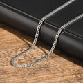 3mm/5mm/7mm/9mm Chain Stainless Steel Jewelry Link Curb Necklace Gift For Men Women Party Mom Girlfriend Valentine's Day