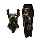 2026 New Arrival Push Up Women Bikini Set Floral Printed Ruffle Bikinis Strappy Bandage Swimwear Brazilian Biquini Bathing Suit