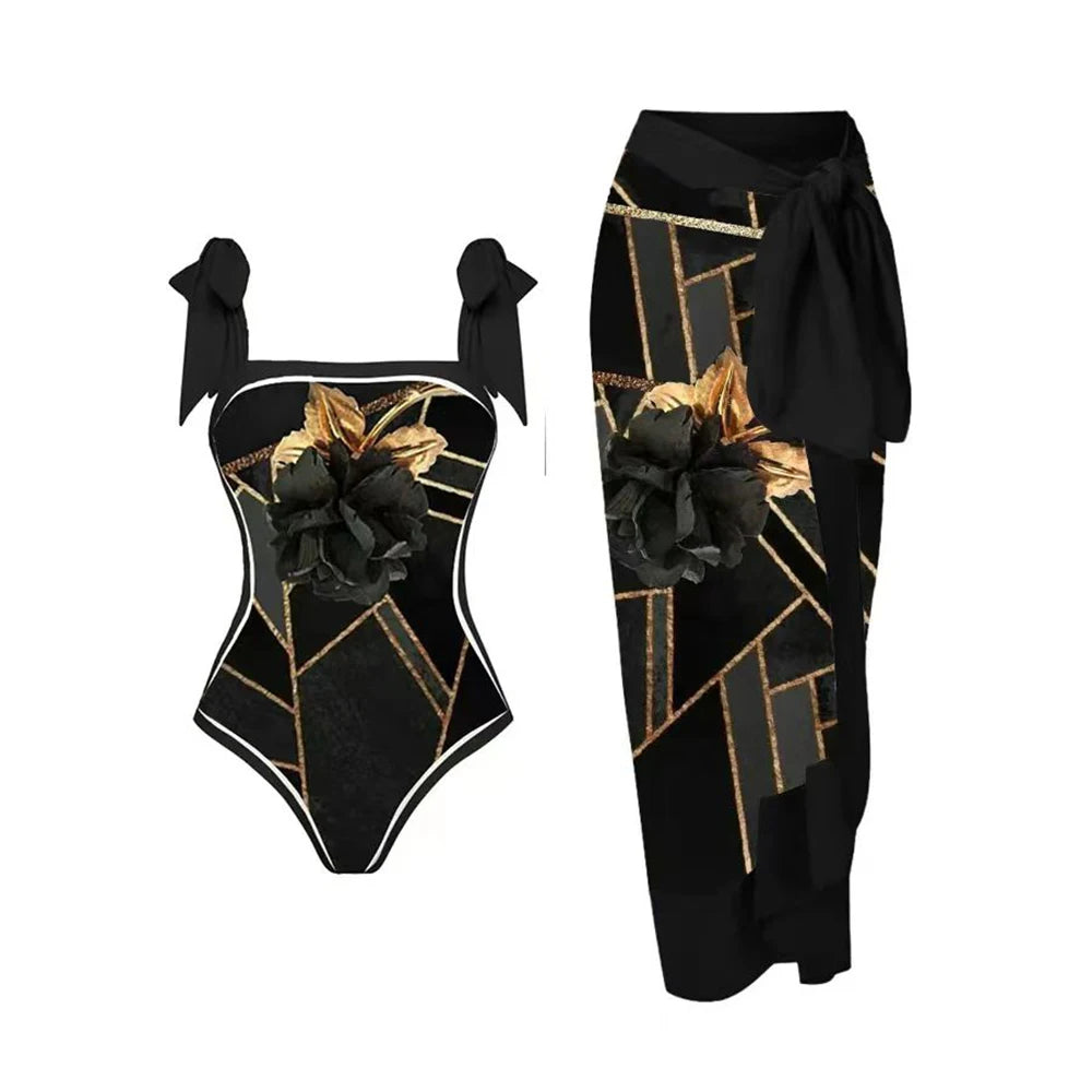 2026 New Arrival Push Up Women Bikini Set Floral Printed Ruffle Bikinis Strappy Bandage Swimwear Brazilian Biquini Bathing Suit