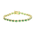 Geometric CZ Bezel Tennis Bracelet For Women Girl Classic Fashion High Quality 5A Cubic Zirconia Jewelry