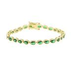Geometric CZ Bezel Tennis Bracelet For Women Girl Classic Fashion High Quality 5A Cubic Zirconia Jewelry