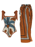 2026 New Arrival Push Up Women Bikini Set Floral Printed Ruffle Bikinis Strappy Bandage Swimwear Brazilian Biquini Bathing Suit