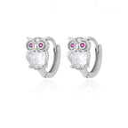 Stainless Steel Rabbit Butterfly Earrings for Women Gold Color Hoop Earrings 2024 Trending Aesthetic Jewelry pendientes mujer