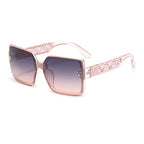 2026 New Fashion Glamour Sunglasses For Women And Men Stylish Oversize Designer Sun Glasses Square Unisex Shades UV400