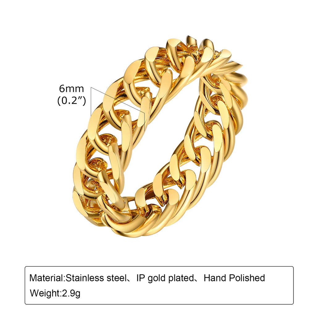 Set of 2 Stacking Ring for WomenStainless Steel 2mm Thin Gold Color Dome Shap Minimalist Jewelry