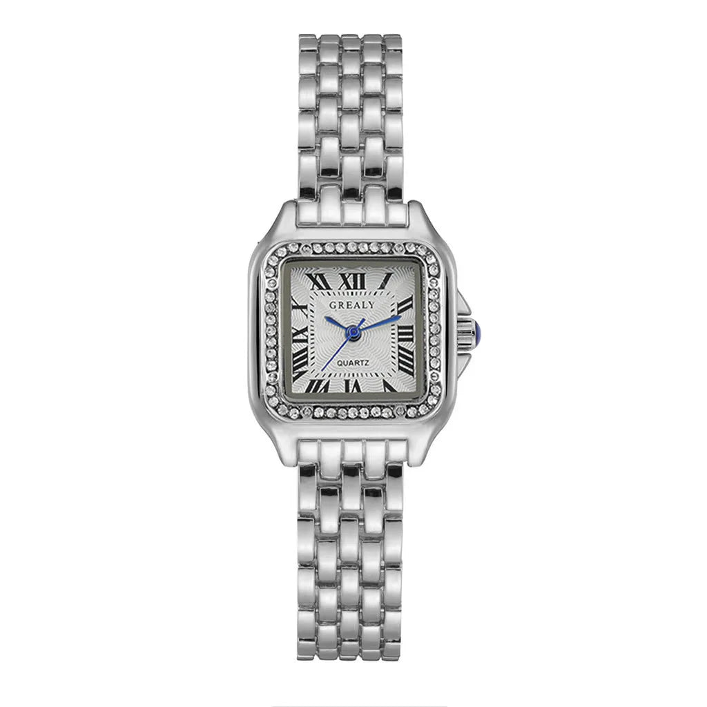 Top Brand Watch Women's Business Retro Classic Simple Waterproof Steel Strip Ladies Fashion Quartz Clock Wristwatches Gift