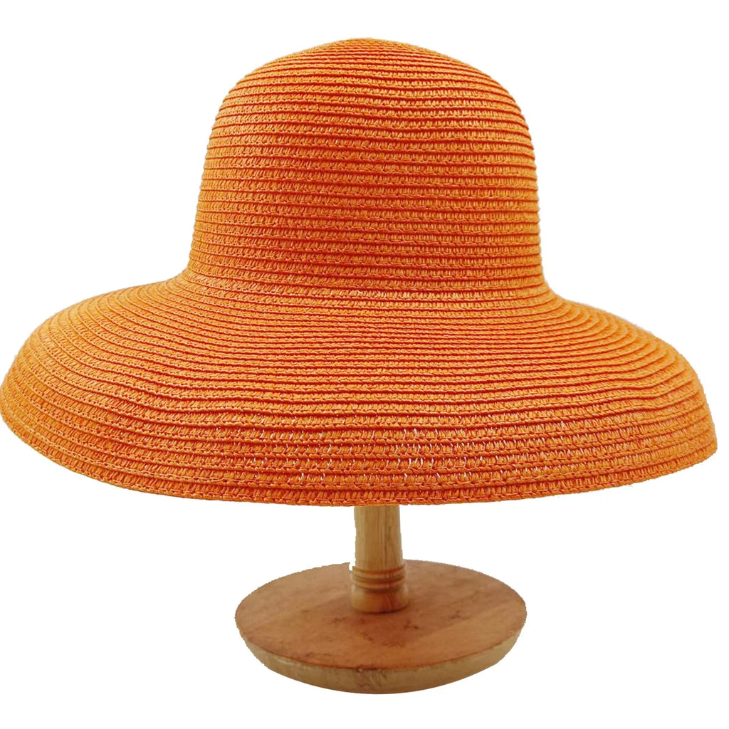 Summer hat new female sun hat folding beach hat big brim travel sunscreen Hepburn wind sun hat travel