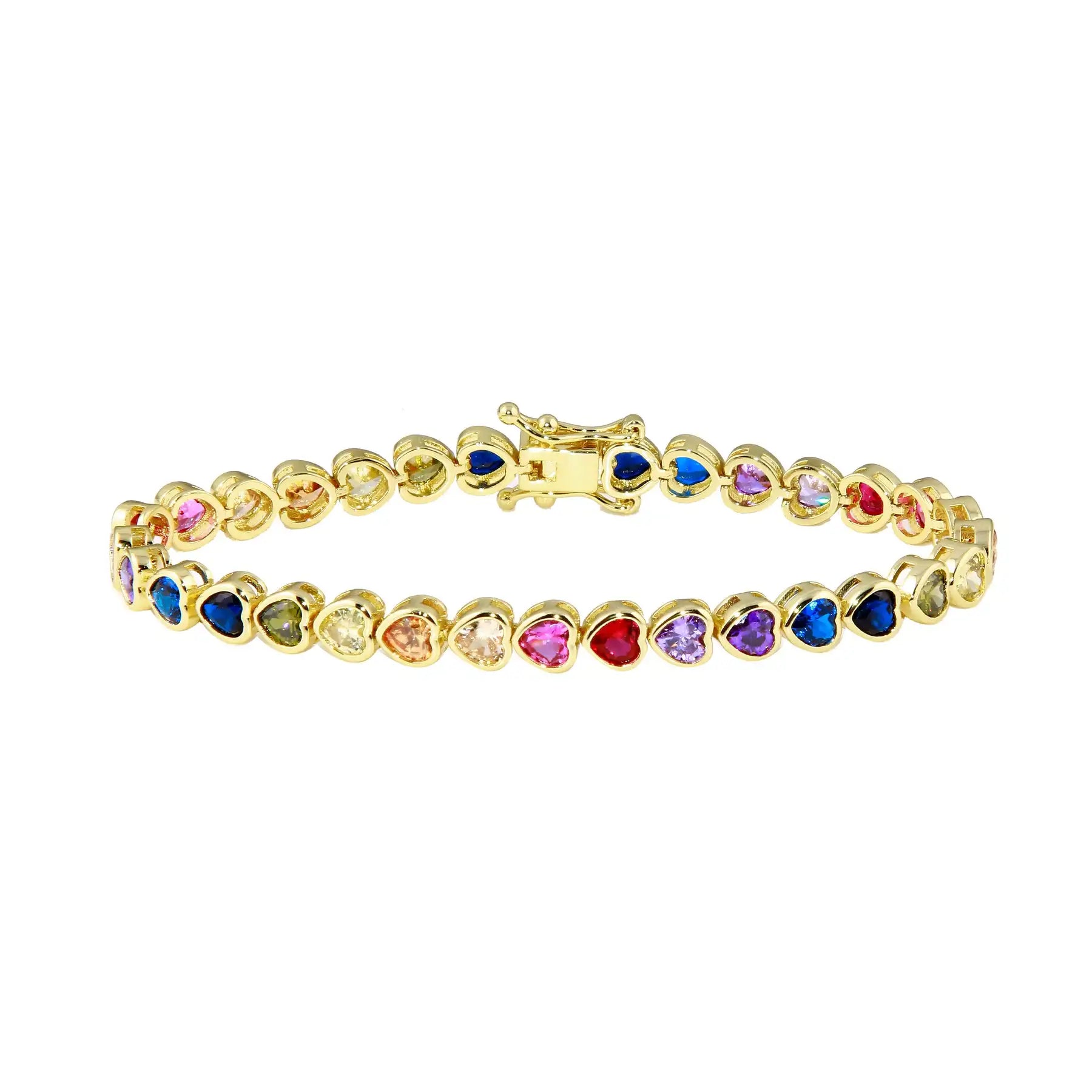 Geometric CZ Bezel Tennis Bracelet For Women Girl Classic Fashion High Quality 5A Cubic Zirconia Jewelry