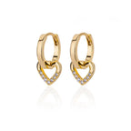 Stainless Steel Rabbit Butterfly Earrings for Women Gold Color Hoop Earrings 2024 Trending Aesthetic Jewelry pendientes mujer