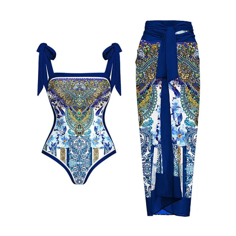 2026 New Arrival Push Up Women Bikini Set Floral Printed Ruffle Bikinis Strappy Bandage Swimwear Brazilian Biquini Bathing Suit