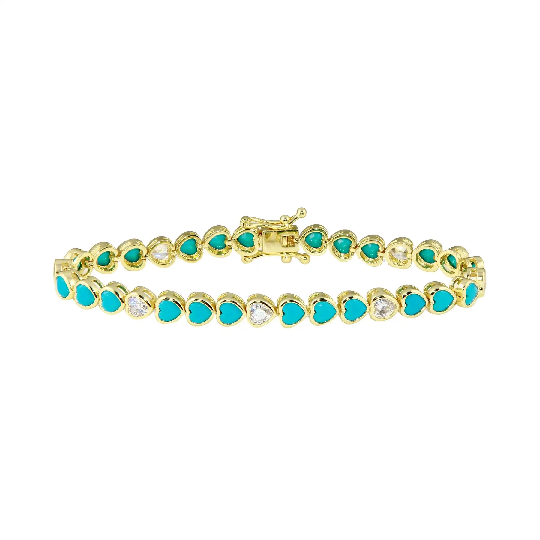 Geometric CZ Bezel Tennis Bracelet For Women Girl Classic Fashion High Quality 5A Cubic Zirconia Jewelry